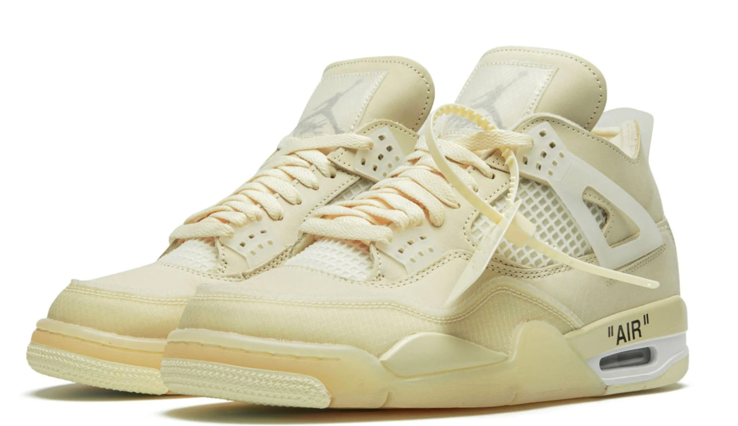 Nike Air Jordan 4 - Sail by Off White