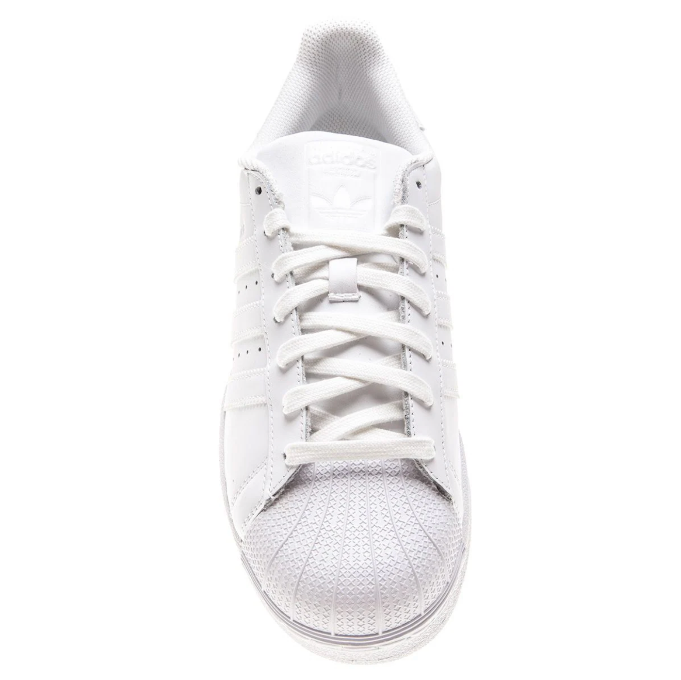 Tenis Adidas Superstar Piel Blanco vista superior