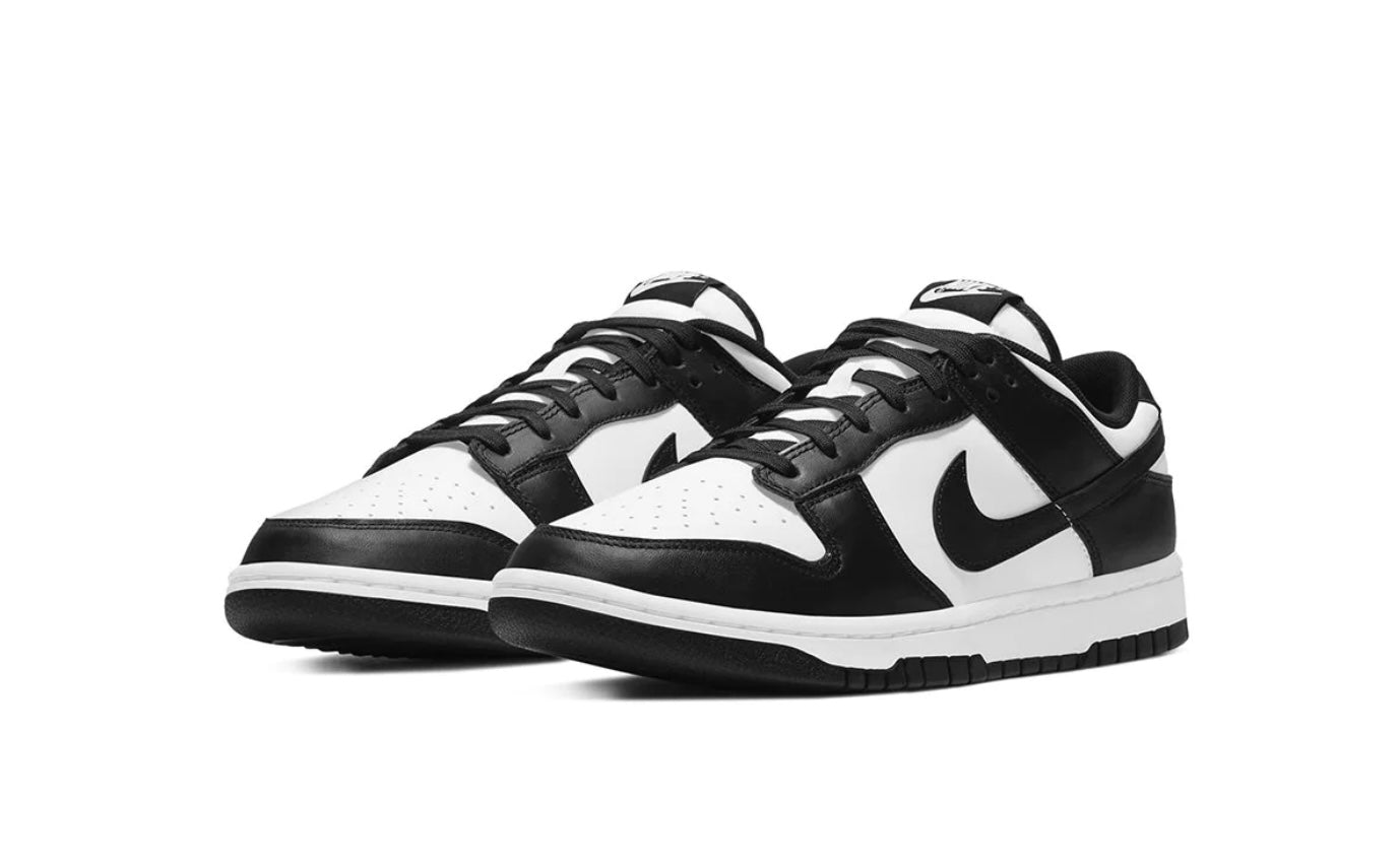 Nike Dunk Low Panda blanco y negro unisex estilo minimalista México