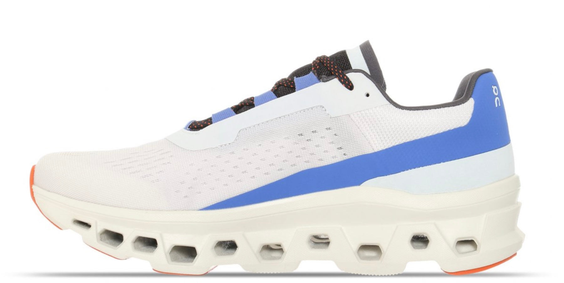 On Cloud Monster Azul Cielo vista lateral