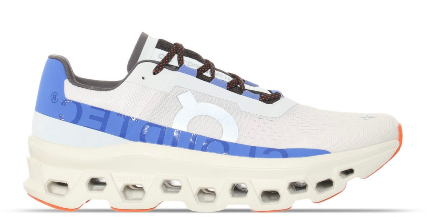 On Cloud Monster Azul Cielo vista lateral