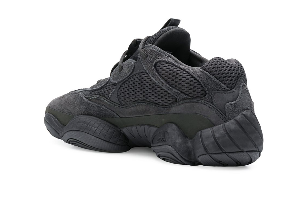 Tenis Adidas Yeezy 500 Utility Black México vista lateral.