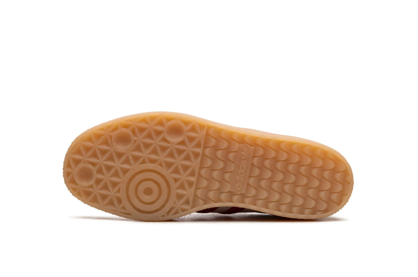 Tenis Adidas Samba Platform Rojo México vista lateral.