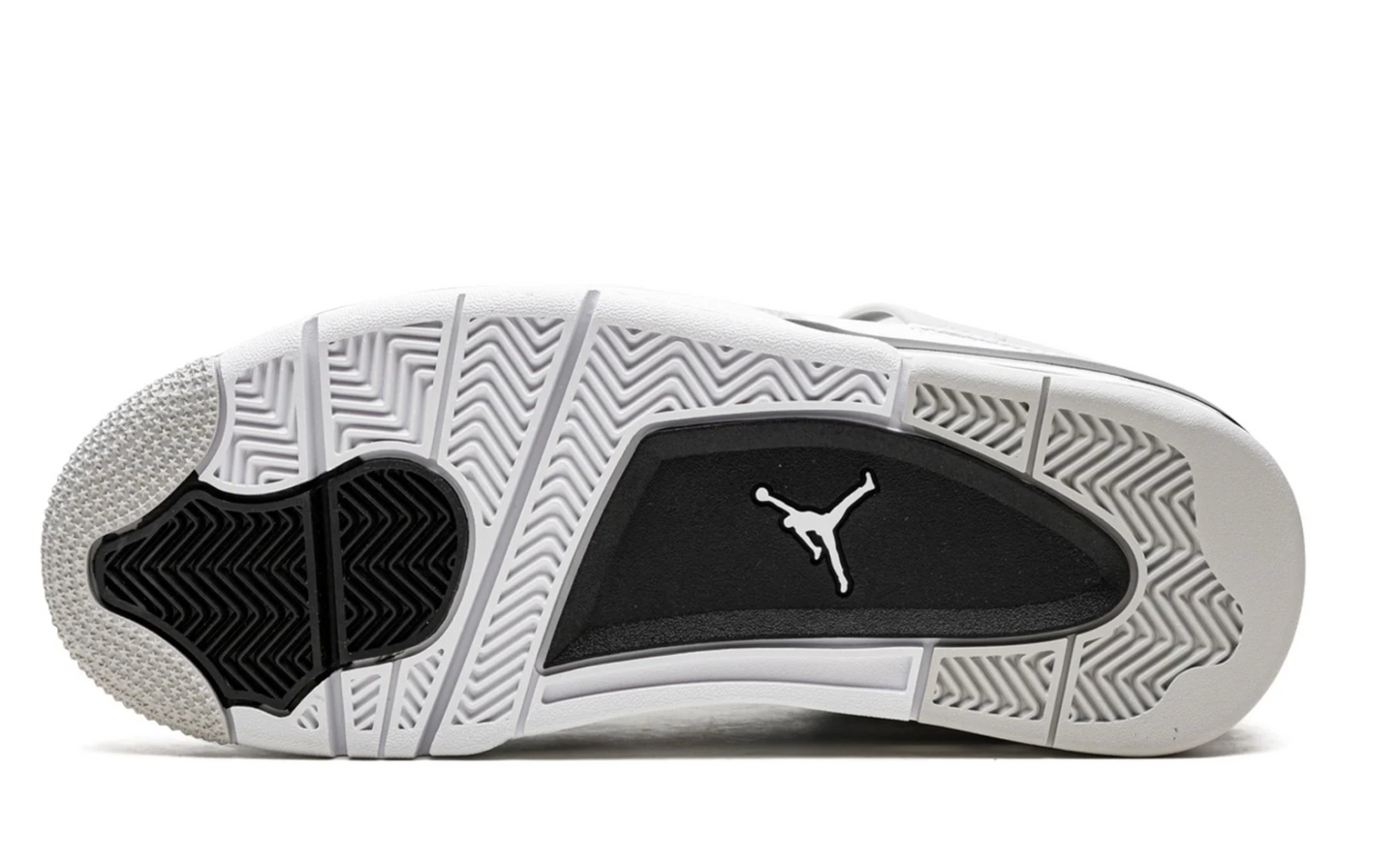 Jordan 4 Military Black color blanco y negro diseño retro OG México