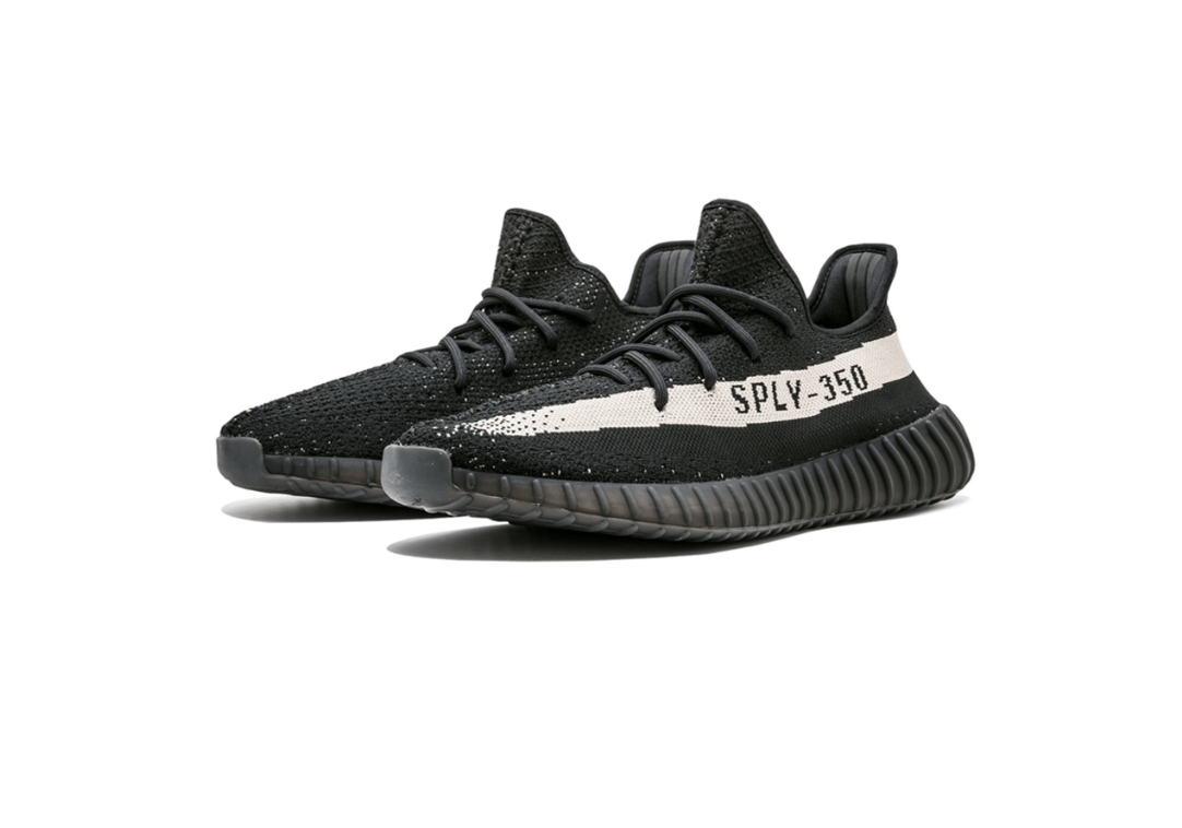Tenis Adidas Yeezy Boost 350 V2 Oreo México vista lateral.