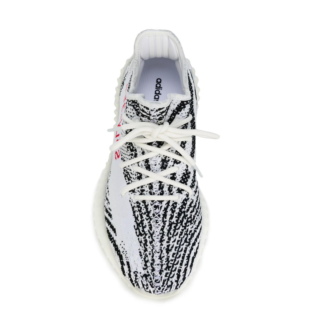 Tenis Adidas Yeezy Boost 350 V2 Zebra México vista lateral.