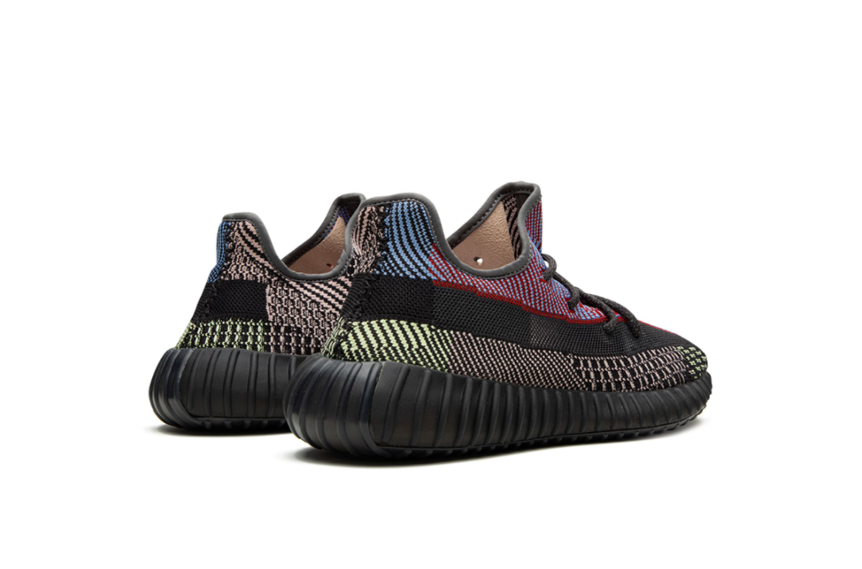 Tenis Adidas Yeezy Boost 350 V2 Yecheil México vista lateral.