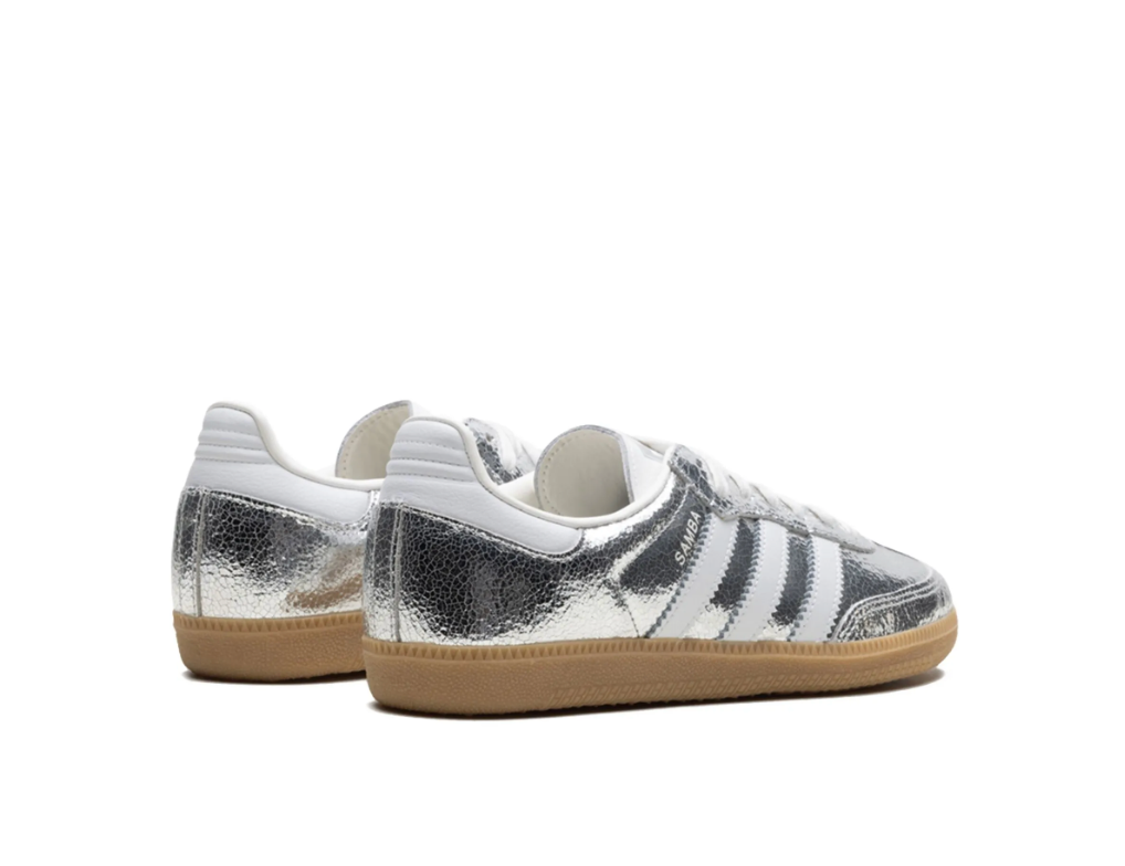 Adidas Samba OG Silver Plata Mujer