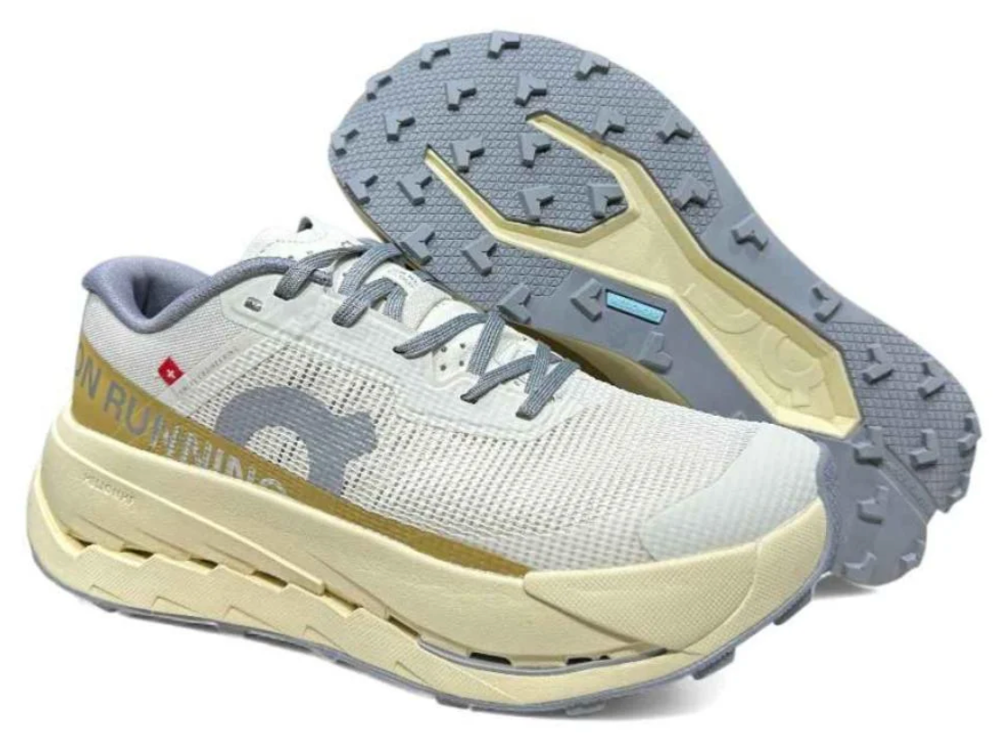 On Cloudultra 3 Unisex Trail Running Beige Gris