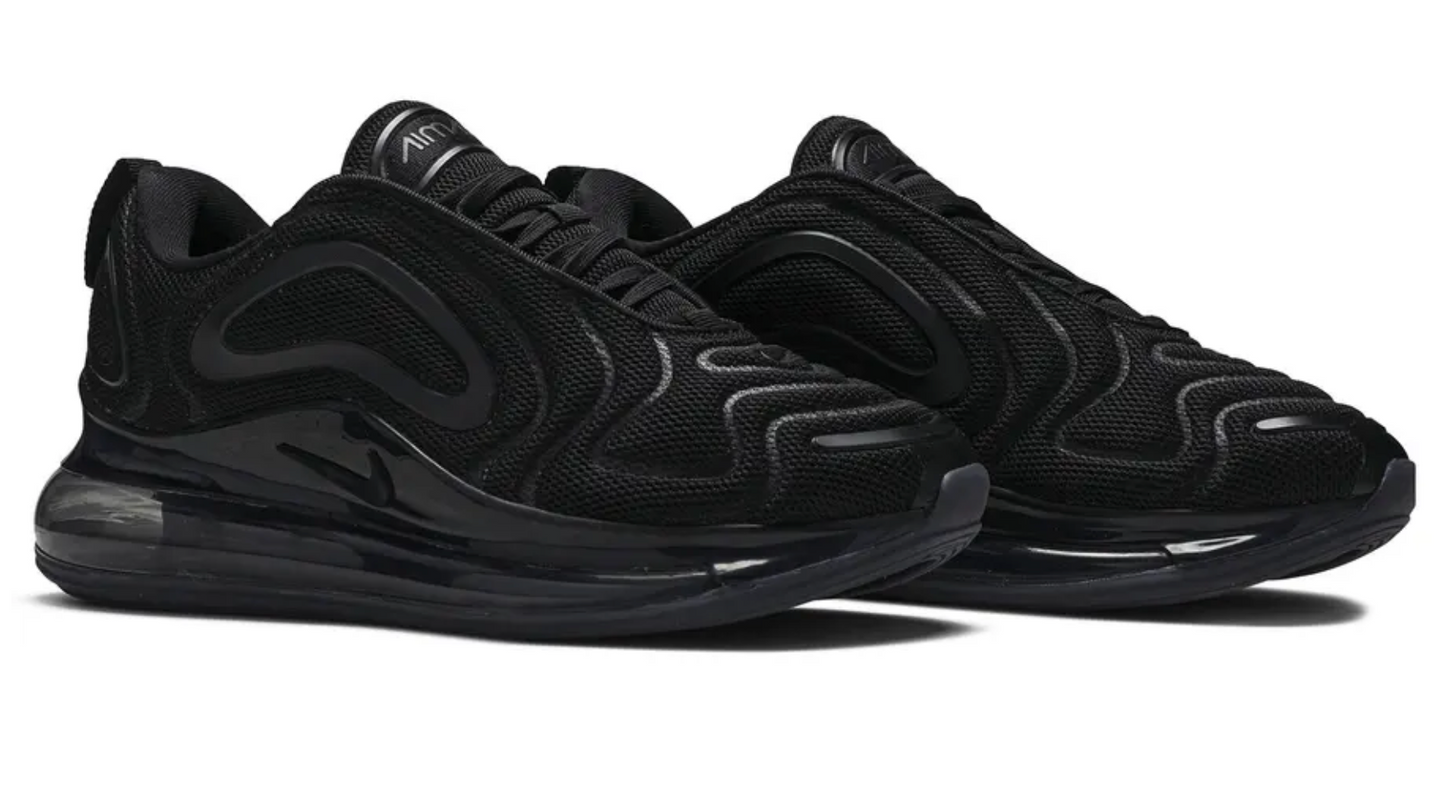 Nike Air Max 720 GS Triple Negro Tortuga
