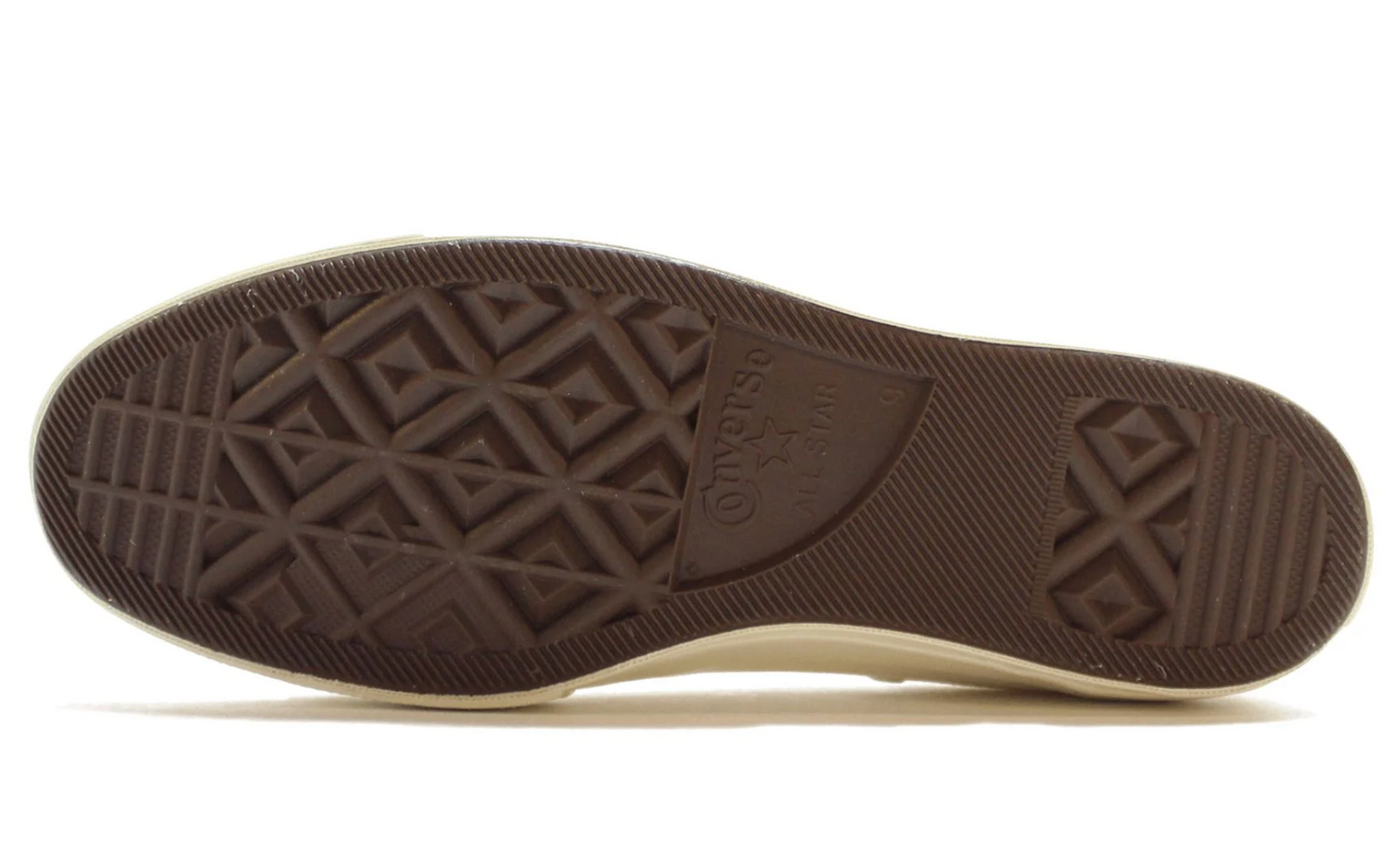 Converse CDG crema un corazón rojo – tenis beige de lona con corazón rojo lateral y suela color hueso unisex México