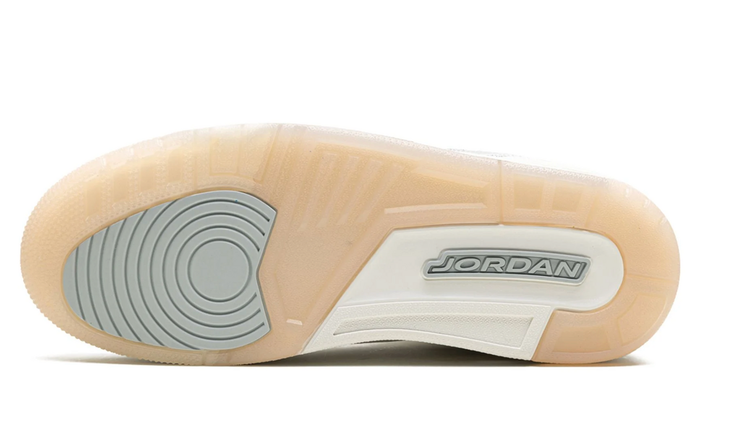 Jordan 3 Craft Ivory color beige blanco estilo retro premium México