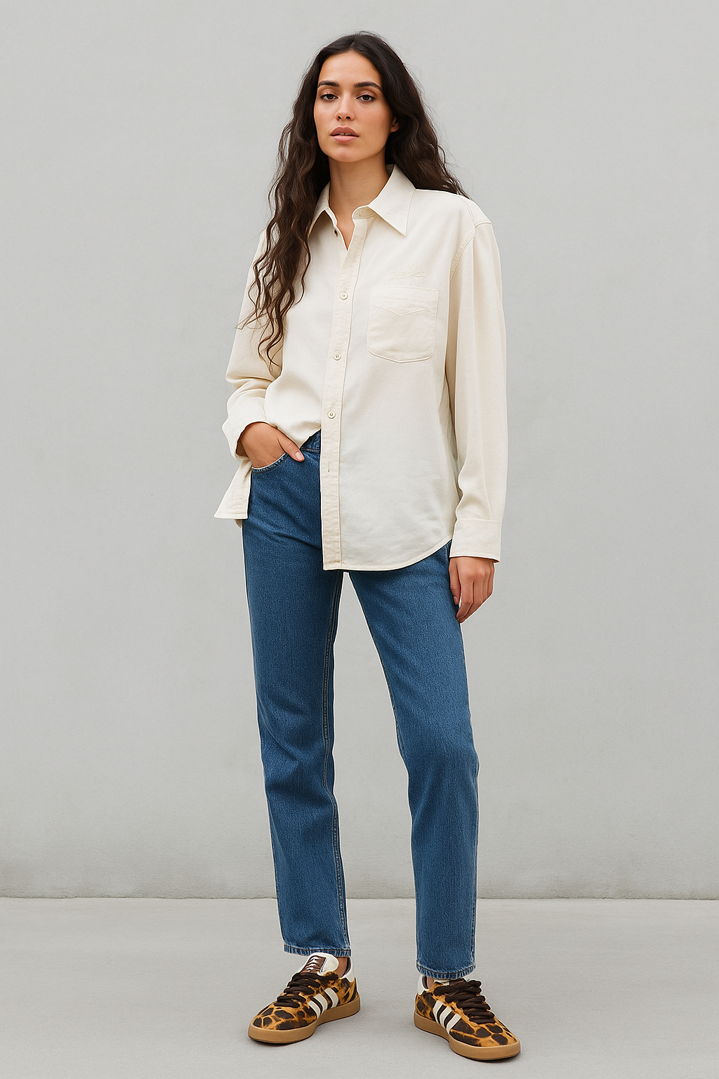 Tenis Adidas Samba Wales Bonner Leopardo México edición limitada con estampado animal print 2025