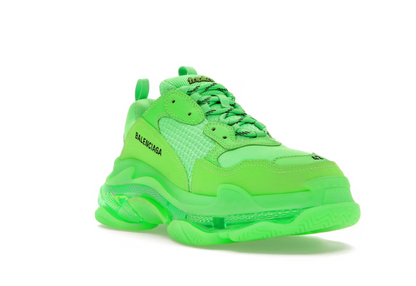 Balenciaga Triple S - Verde Neon Clear Sole