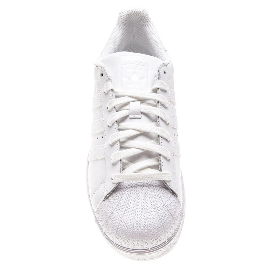 Tenis Adidas Superstar Piel Blanco vista superior
