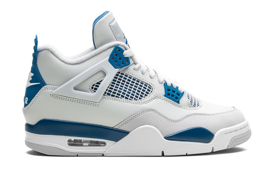 Jordan 4 Military Blue retro blanco azul OG 2024 México
