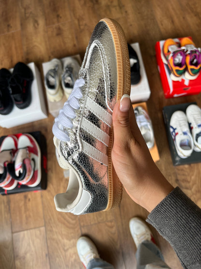 Tenis Adidas Samba Plata Mujer México