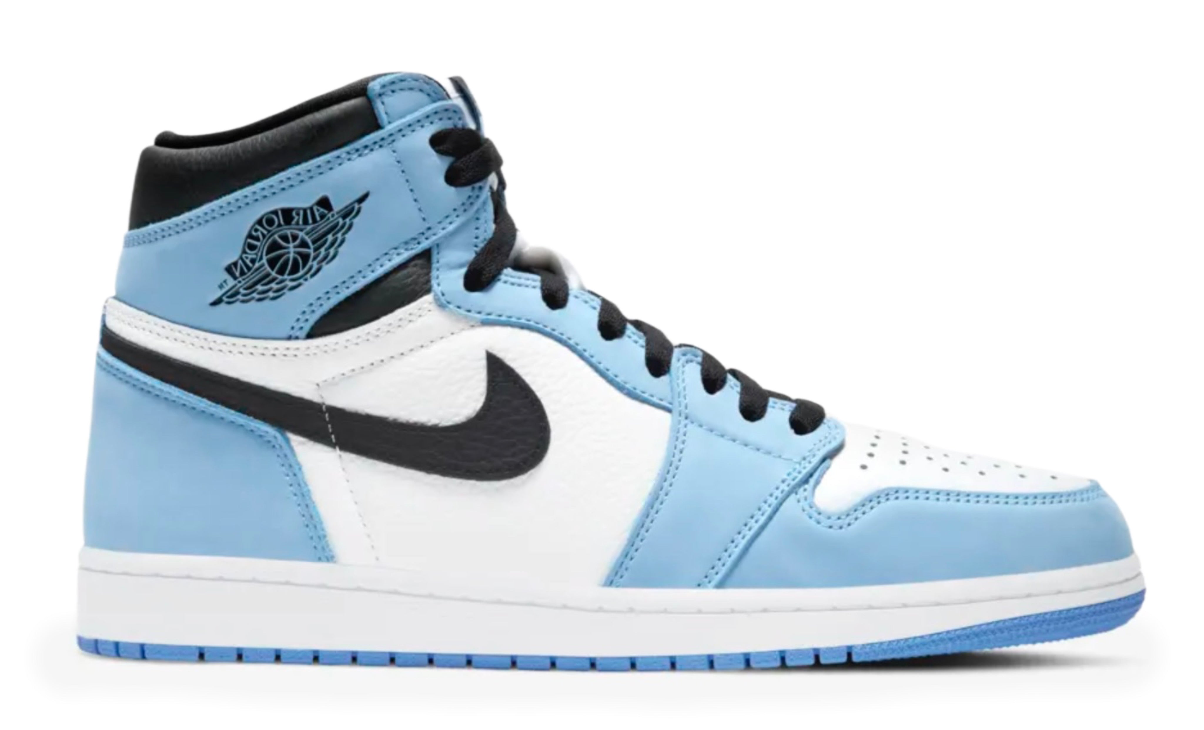 Nike Air Jordan 1 Mid University vista lateral