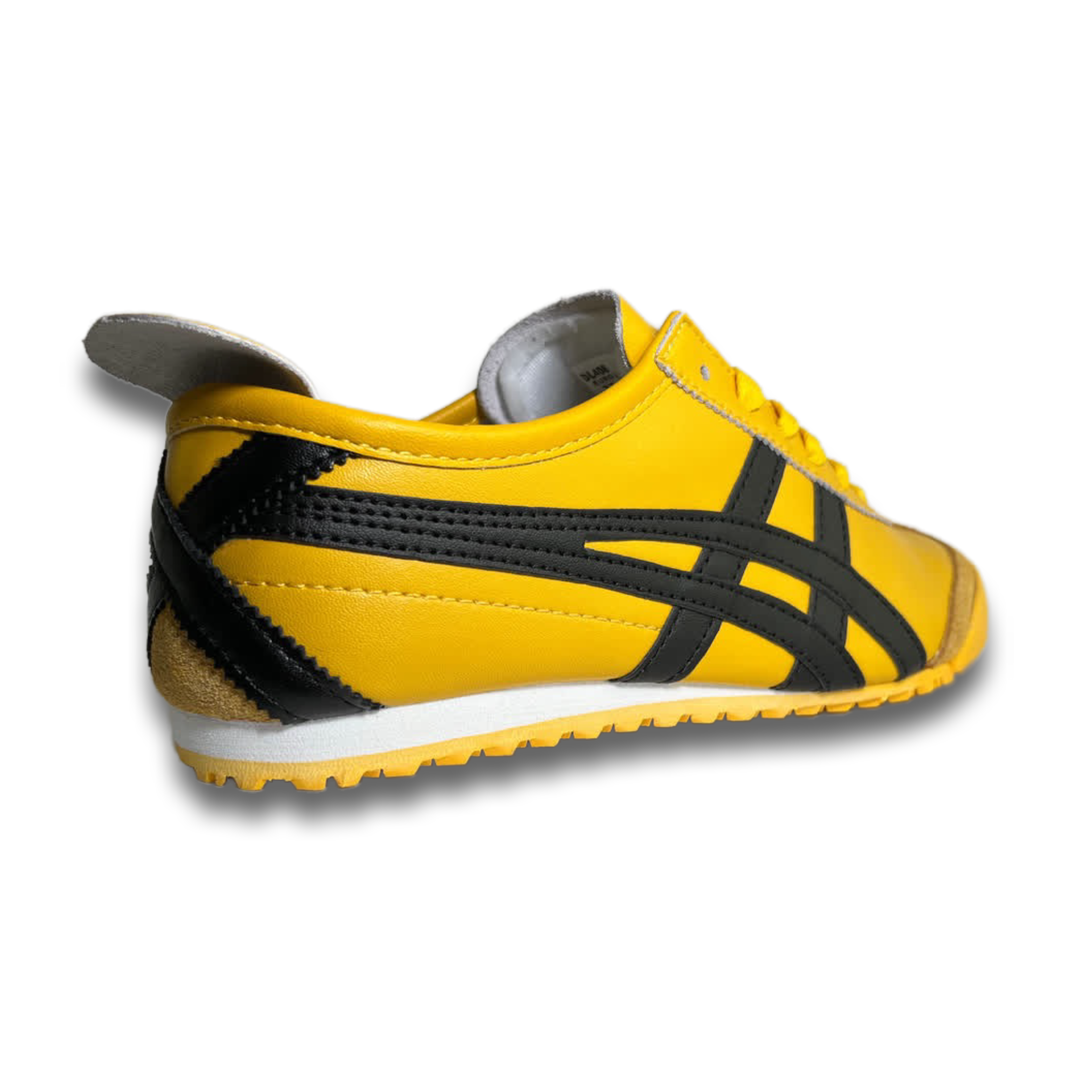 Tenis Onitsuka Tiger Mexico 66 Amarillos Kill Bill México vista lateral.