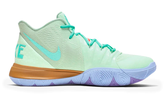 Nike Kyrie 5 Squidward verde pastel inspirados en Calamardo edición especial México