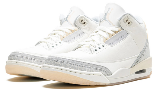 Jordan 3 Craft Ivory color beige blanco estilo retro premium México