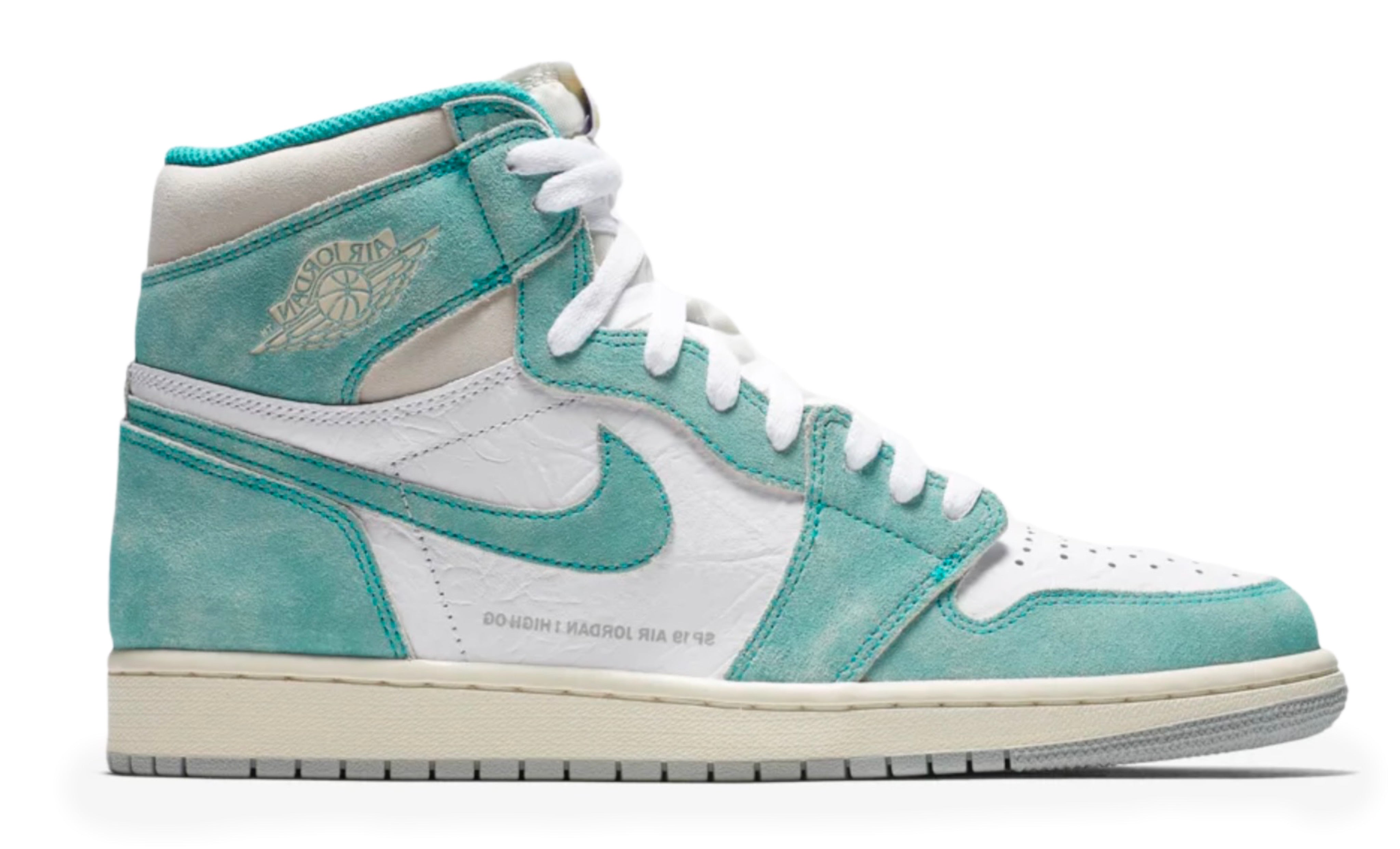 Nike Air Jordan 1 High OG Turbo Green vista lateral