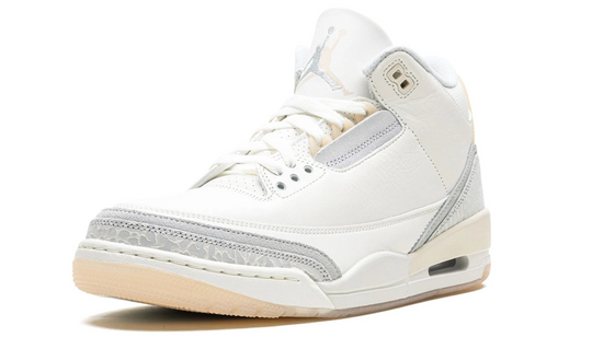 Jordan 3 Craft Ivory color beige blanco estilo retro premium México