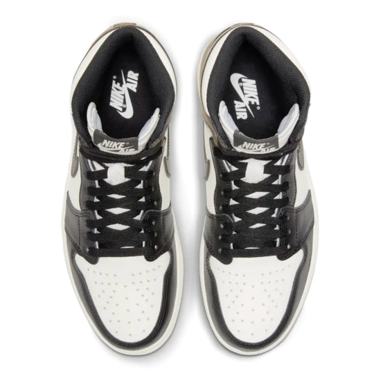 Jordan 1 Dark Mocha high café y negro estilo OG para streetwear México