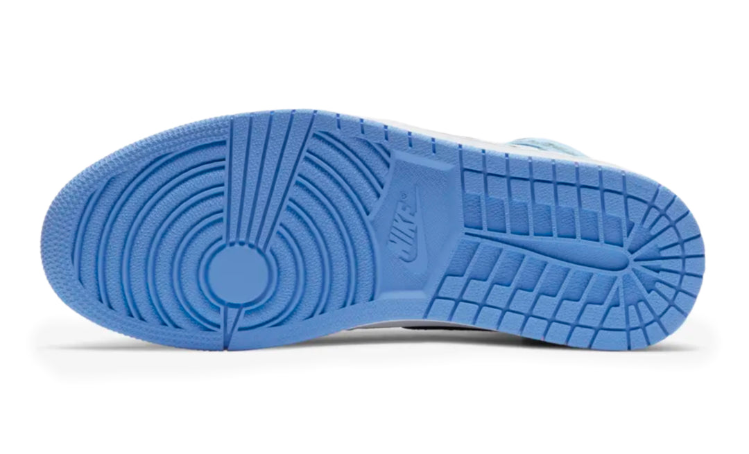 Nike Air Jordan 1 Mid University suela azul
