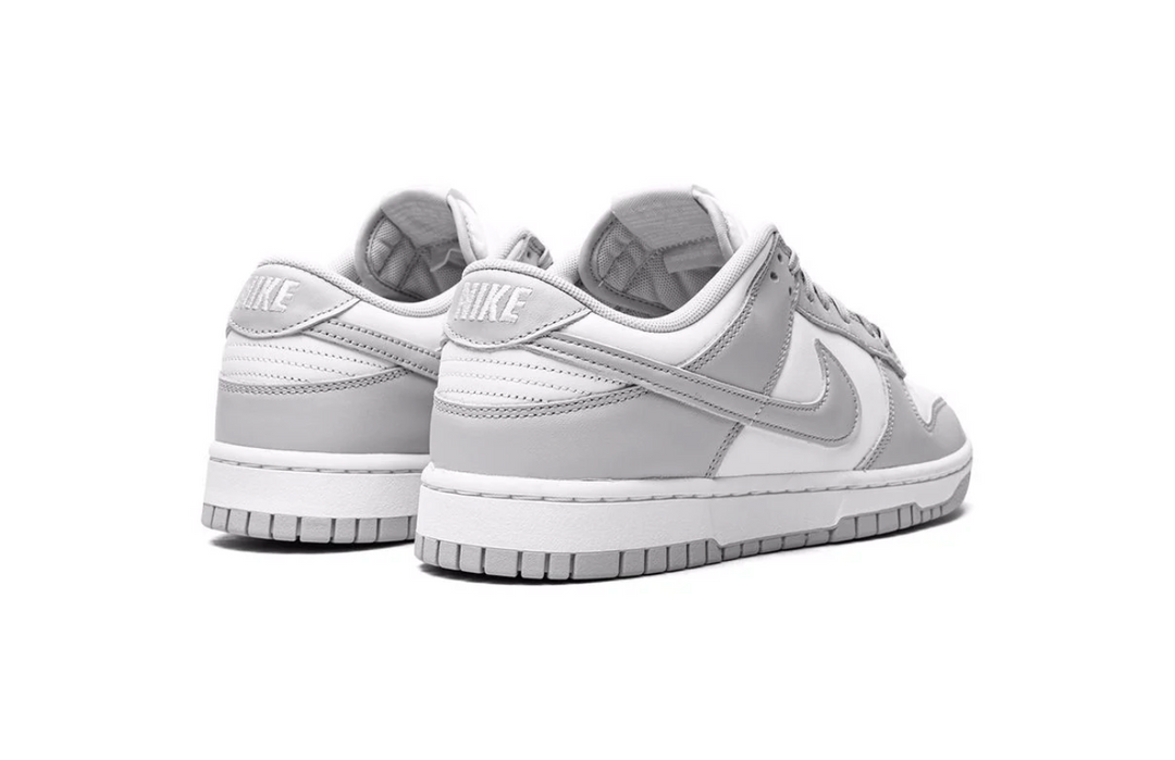 Nike Dunk Low Photon Dust blanco con gris para mujer estilo minimalista México