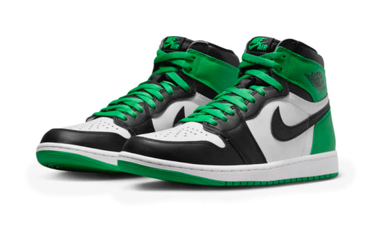 Tenis Nike Air Jordan 1 Retro High OG Lucky Green vista lateral