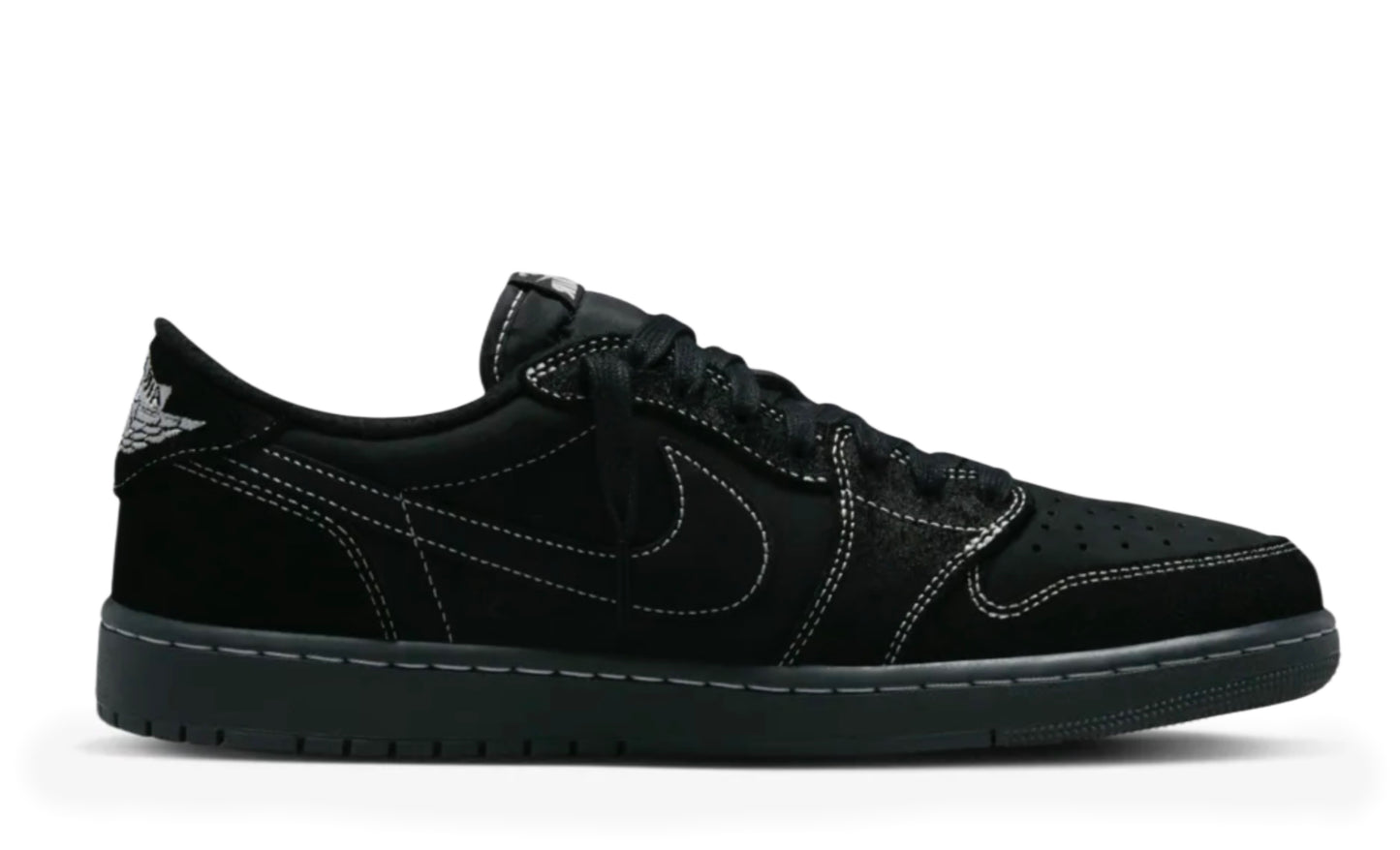 Nike Air Jordan 1 Low - Black Phantom by Travis Scott