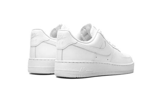 Tenis Nike Air Force 1 Blanco total vista lateral