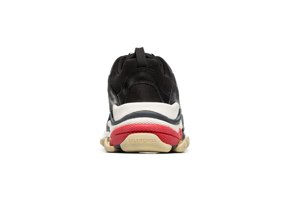 Balenciaga Triple S - Negro Rojo