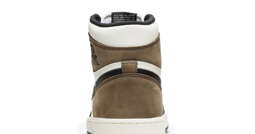 Jordan 1 Dark Mocha high café y negro estilo OG para streetwear México