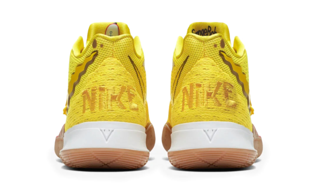 Nike Kyrie 5 SpongeBob amarillos con Zoom Air y tracción multidireccional México