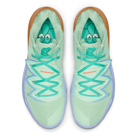 Nike Kyrie 5 Squidward verde pastel inspirados en Calamardo edición especial México