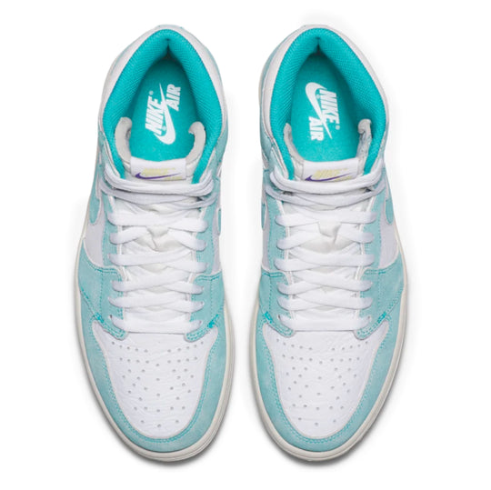 Nike Air Jordan 1 High OG Turbo Green vista trasera