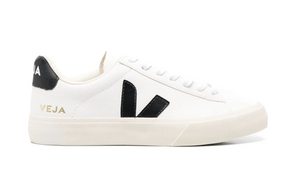 Veja Campo Chromefree Leather white black