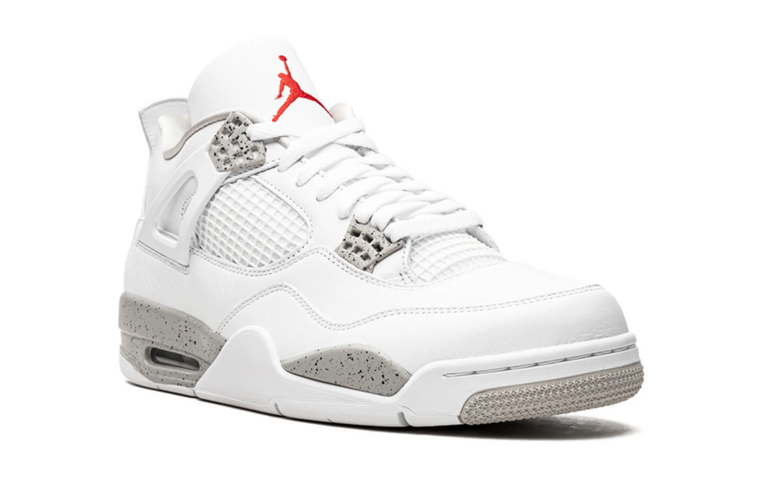 Jordan 4 White Oreo color blanco gris cement diseño retro OG México