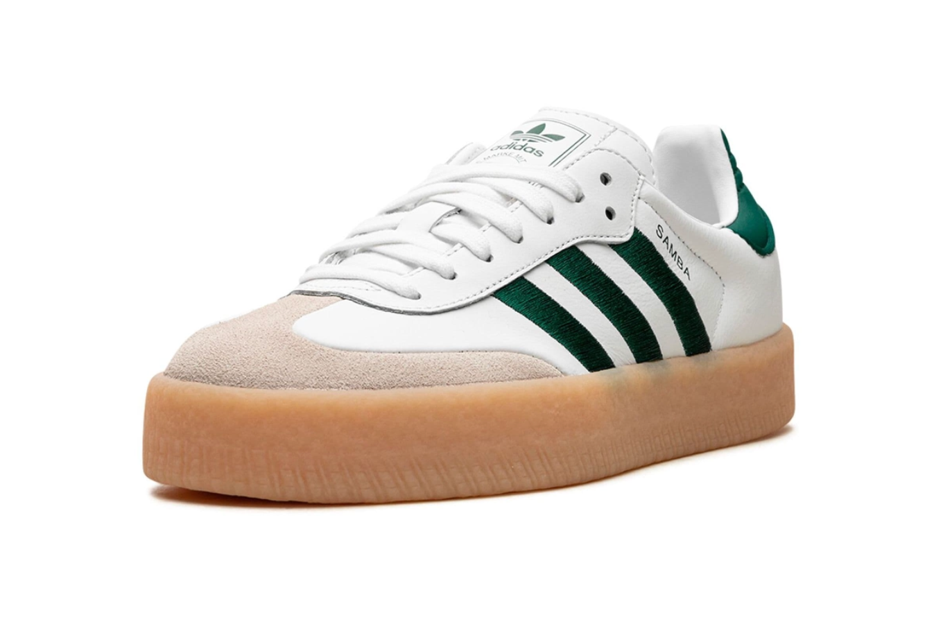 Adidas Samba - Platform Core Verde