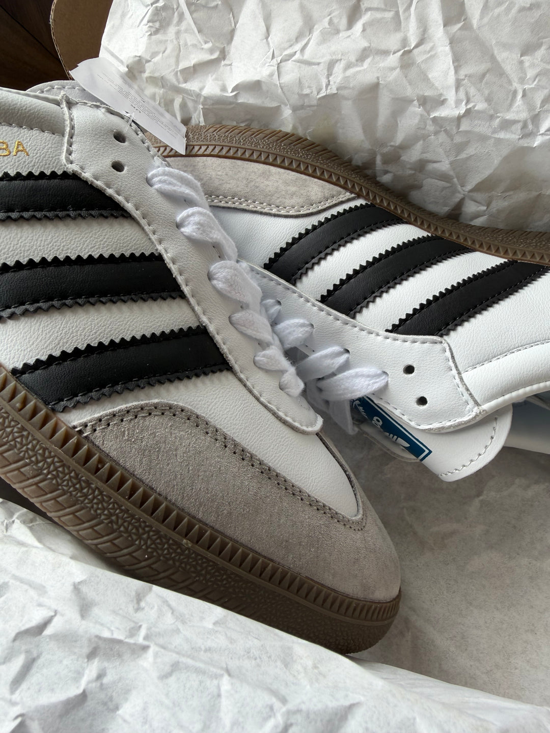 Tenis Adidas Samba Vegan OG Blanco Negro México