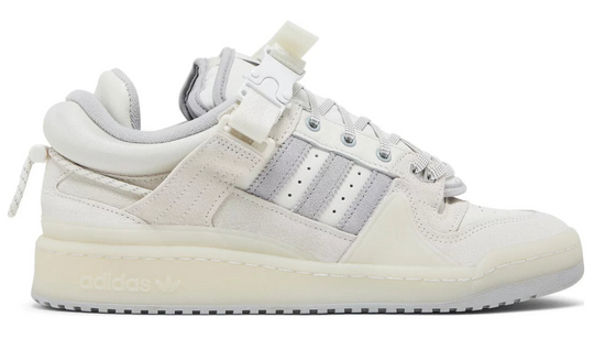 Adidas Forum Buckle Low Bad Bunny Gris – vista lateral