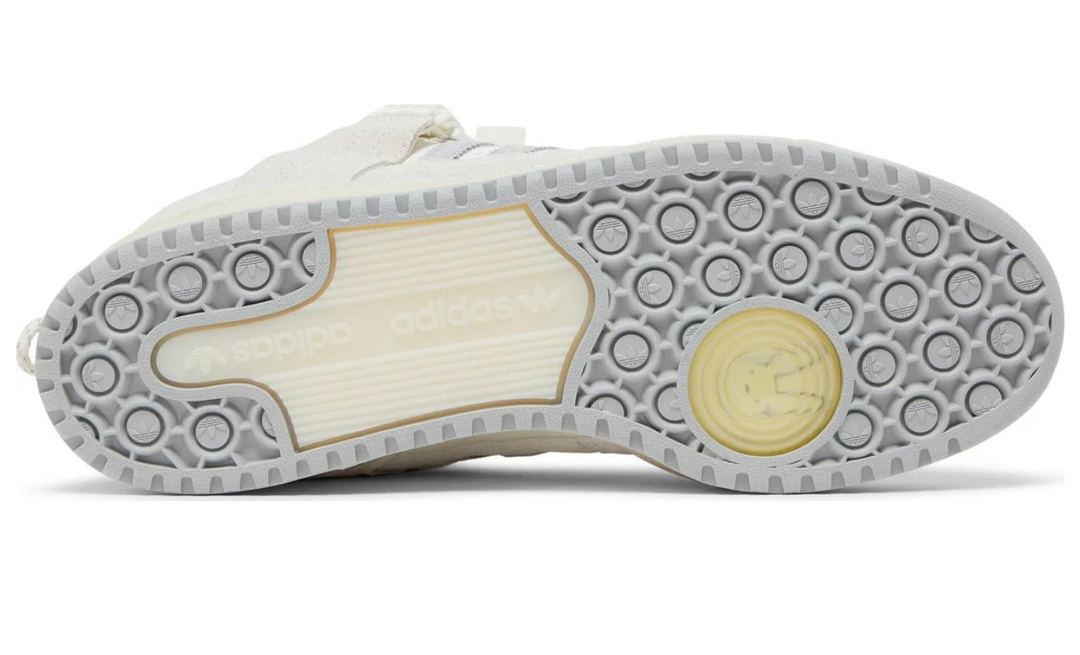 Adidas Forum Buckle Low Bad Bunny Gris – suela y estructura