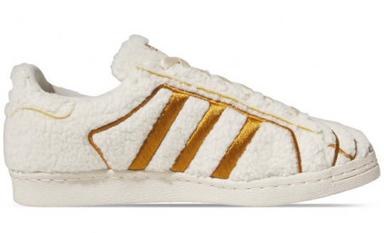 Tenis Adidas Concha de Concha Vainilla vista lateral