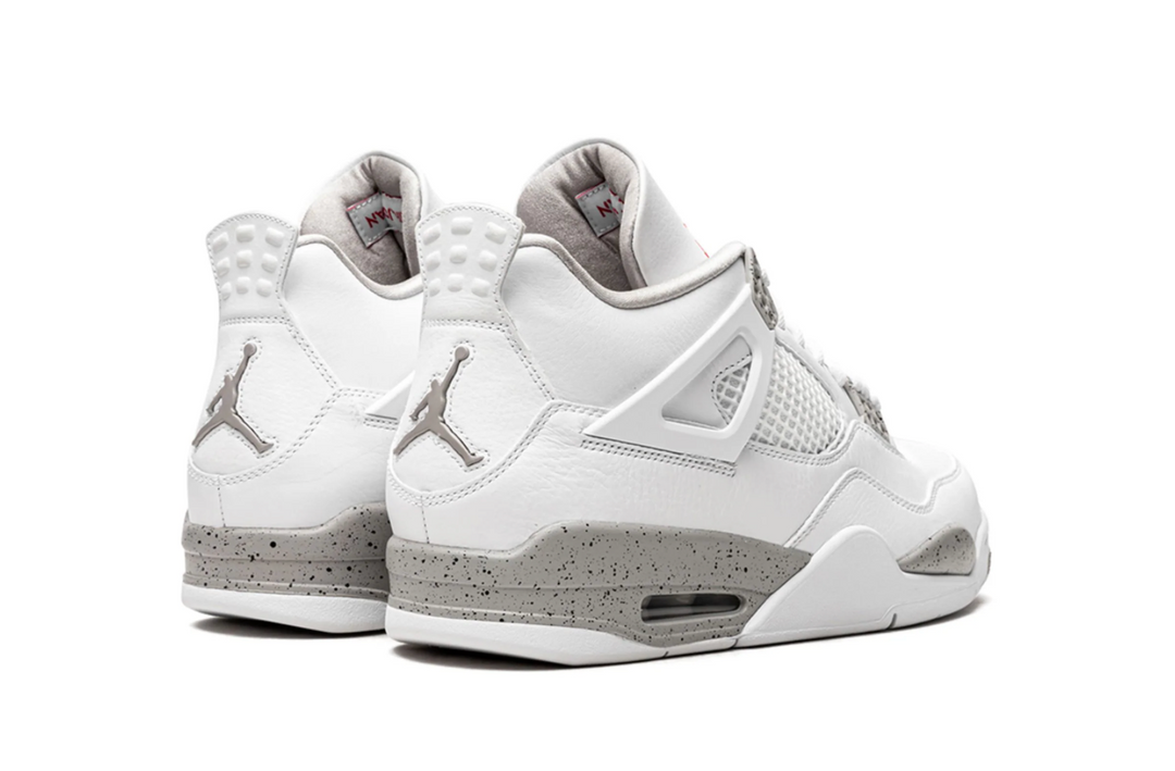 Jordan 4 White Oreo color blanco gris cement diseño retro OG México