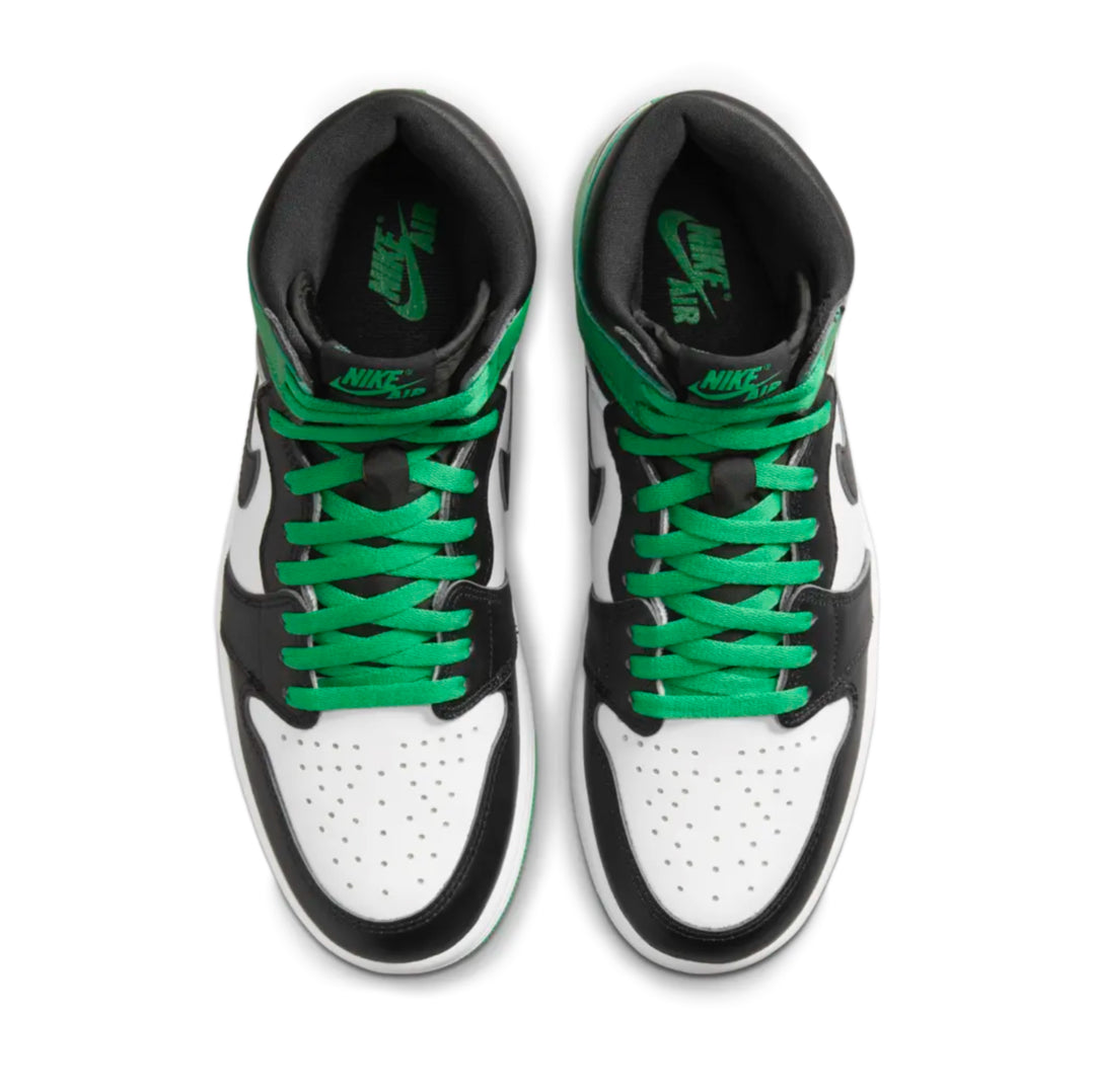 Tenis Nike Air Jordan 1 Retro High OG Lucky Green vista lateral