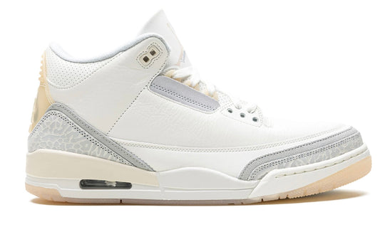 Jordan 3 Craft Ivory color beige blanco estilo retro premium México