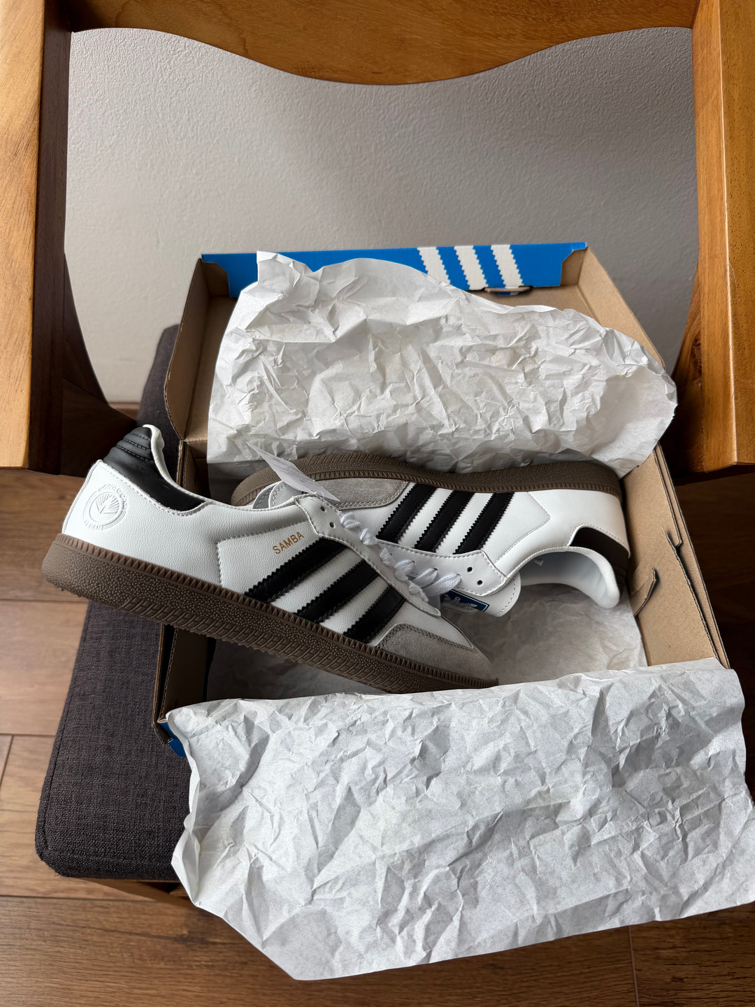 Tenis Adidas Samba Vegan OG Blanco Negro México
