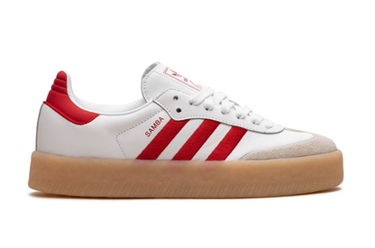 Adidas Samba - Platform Core Rojo